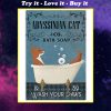 vintage cat abyssinian bath soap wash your paws poster