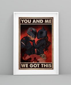 you and me we got this motor couple poster 3