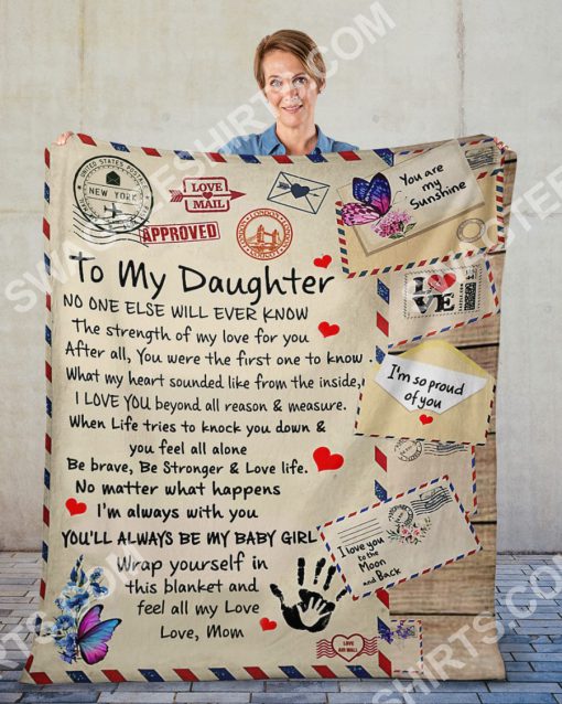 air mail to my daughter you'll always be my baby girl love mom full printing blanket 2(1)