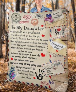 air mail to my daughter you'll always be my baby girl love mom full printing blanket 5(1)
