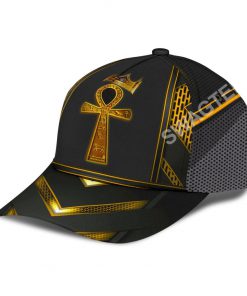 ancient egypt ankh all over printed cap 4(1)