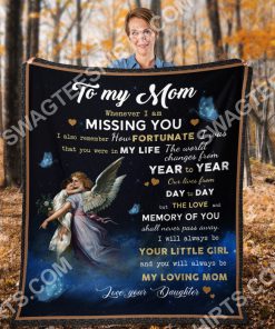 angle to my mom my loving mom your daughter full printing blanket 4(1)