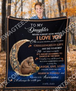 bear to my daughter i love you to the moon and back full printing blanket 4(1)