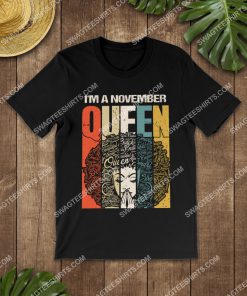 black girl i'm a november queen birthday shirt 2(1) - Copy