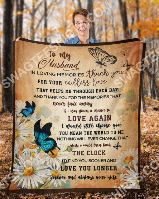 butterfly to my husband love you longer forever and always full printing blanket 4(1)