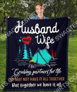 camping husband and wife together we have it all full printing blanket 3(1)