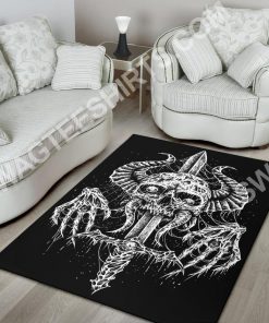 demon skull sword viking all over printed rug 2(1)