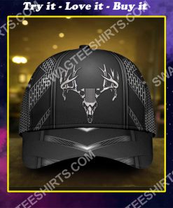 for hunter hunting metal all over printed classic cap