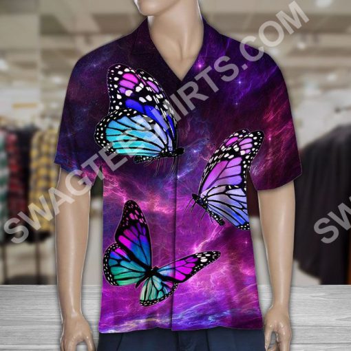 galaxy butterfly all over printed hawaiian shirt 3(1)