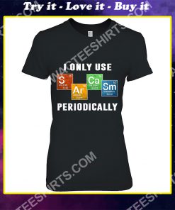 i only use sarcasm periodically shirt