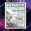 lion to my daughter my love for you is forever full printing blanket