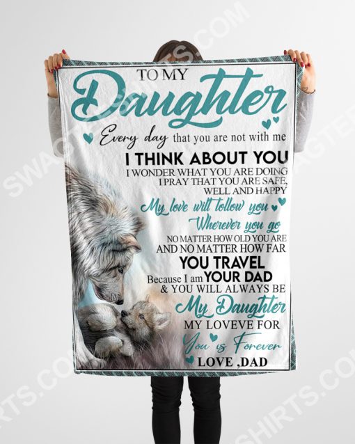 lion to my daughter my love for you is forever full printing blanket 5(1)
