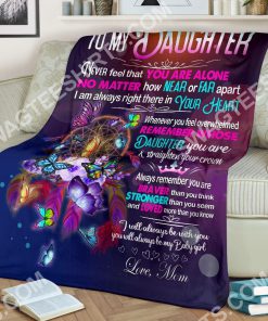night butterfly to my daughter i love you your mom full printing blanket 2(1)