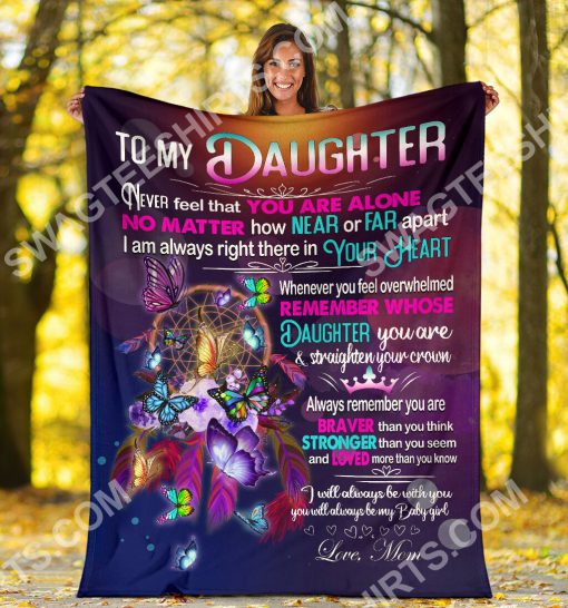 night butterfly to my daughter i love you your mom full printing blanket 5(1)
