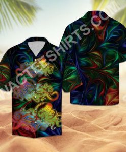 octopus colorful all over printed hawaiian shirt 2(1)