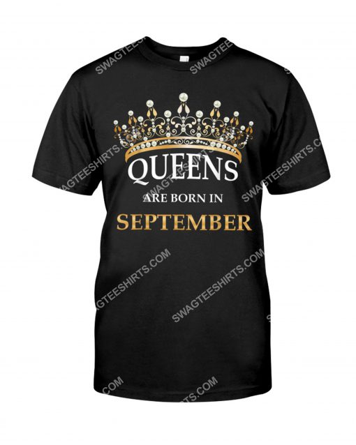 queens are born in september birthday shirt 1(1)