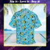 scuba diving all over printed hawaiian shirt