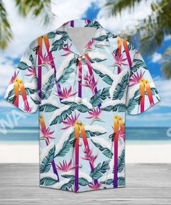skiing palm all over printed hawaiian shirt 2(1)