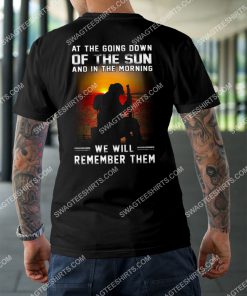 veteran at the going down of the sun and in the morning we will remember them shirt 2(1) - Copy