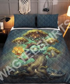 viking norse mythology all over printed bedding set 2(1)