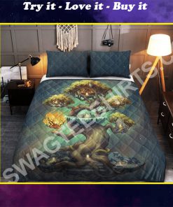 viking norse mythology all over printed bedding set