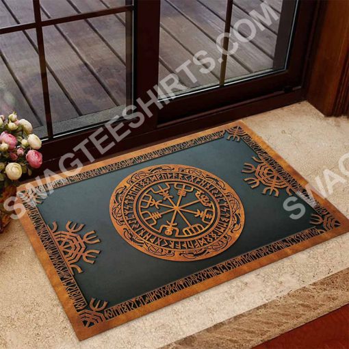 viking norse mythology all over printed doormat 2(1)