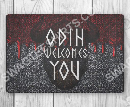 viking odin welcomes you all over printed doormat 2(1)