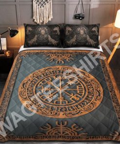 viking symbols all over printed bedding set 2(1) - Copy