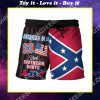 american born with deep southern roots beach shorts