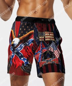 american by birth southern by the grace of God beach shorts 4(1)