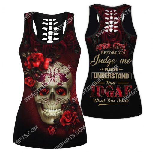 april girl before you judge me please understand all over printed hollow tank top 1