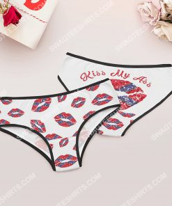 confederate state flag sexy lips kiss my ass women brief 3(1)