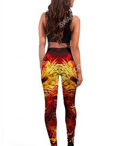 dragon and fire all over printed legging 5(1)