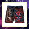 flags of the confederate states of america my home my blood beach shorts