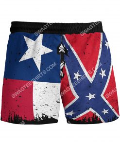 flags of the confederate states of america vintage beach shorts 3(1)