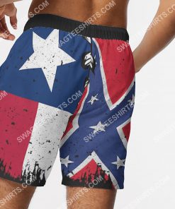 flags of the confederate states of america vintage beach shorts 5(1)