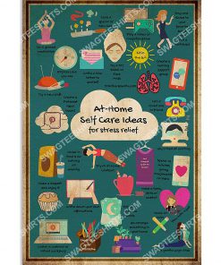 social worker at home self care for stress relief poster 1(1)