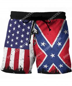 vintage american flag all over printed hawaiian shorts 2(1)
