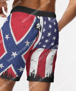 vintage american flag all over printed hawaiian shorts 3(1)