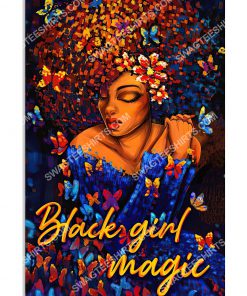 vintage black girl magic colorful poster 1(1)