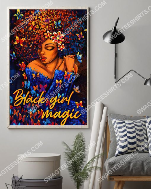 vintage black girl magic colorful poster 2(1)