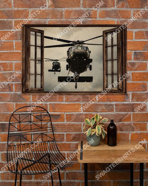 vintage helicopter window poster 3(1)