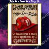 vintage it cannot be inherited nor can it be purchased i have earned it with my blood sweat and tear firefighter poster