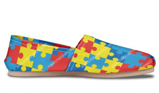 autism awareness all over printed toms shoes 3(1)