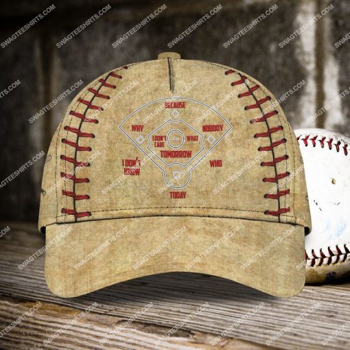 baseball lover all over printed classic cap 2 - Copy
