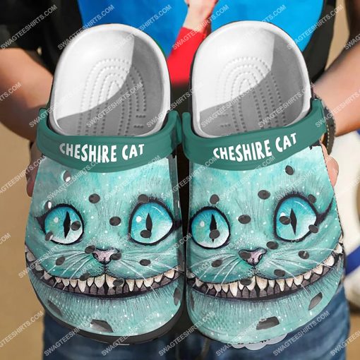 cheshire cat alice in wonderland all over printed crocs 4(1)