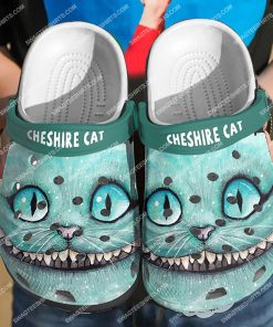 cheshire cat alice in wonderland all over printed crocs 5(1)