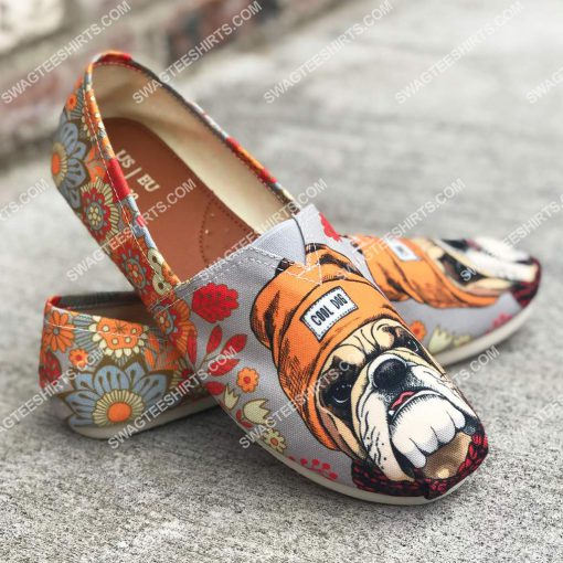 cool bulldog dogs lover all over printed toms shoes 2(1)