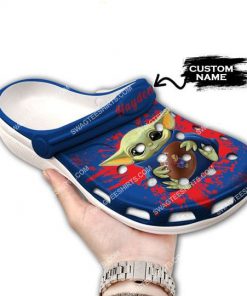 custom baby yoda hold kansas jayhawks all over printed crocs 3(1)