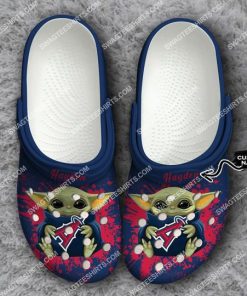 custom baby yoda hold los angeles angels of anaheim all over printed crocs 1 - Copy(1)